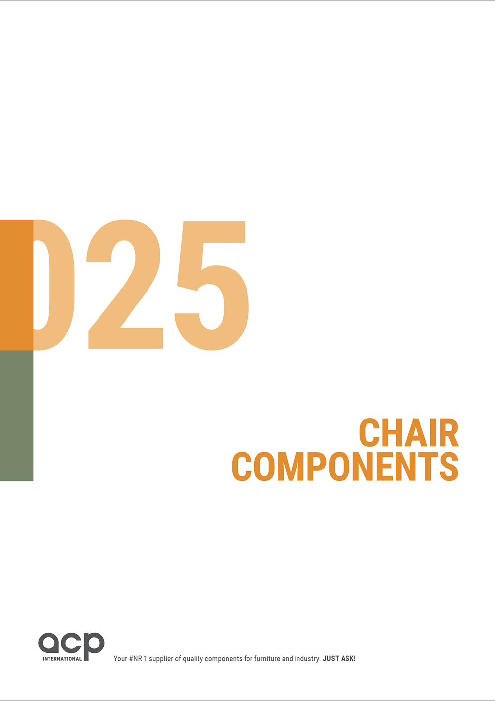 CATALOGUE CHAIR COMPONENTS 2025